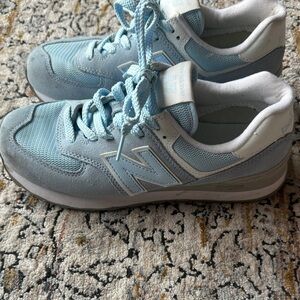 New Balance Women's Sky Blue Sneakers